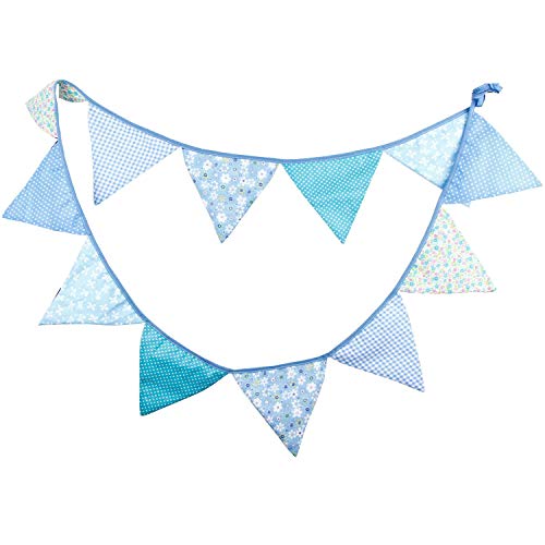 Blue Flag Garland – Handcrafted