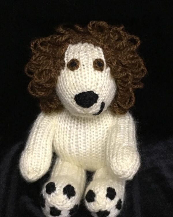 Hand Knitted Puppy