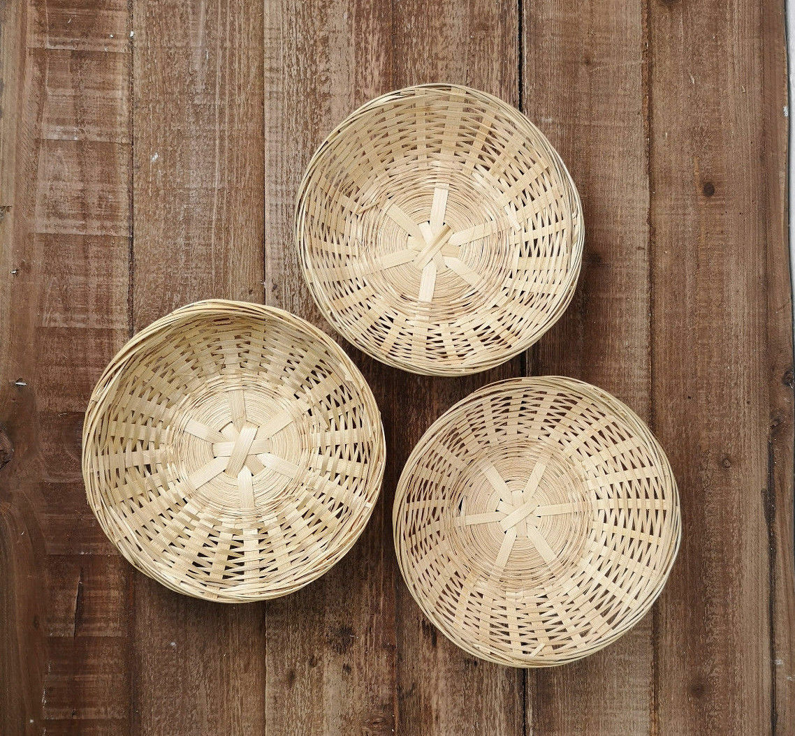 Bamboo Tray 10 pcs set