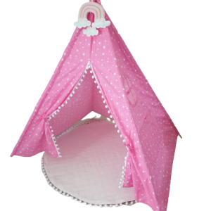 Pink Fairy Teepee with Mat