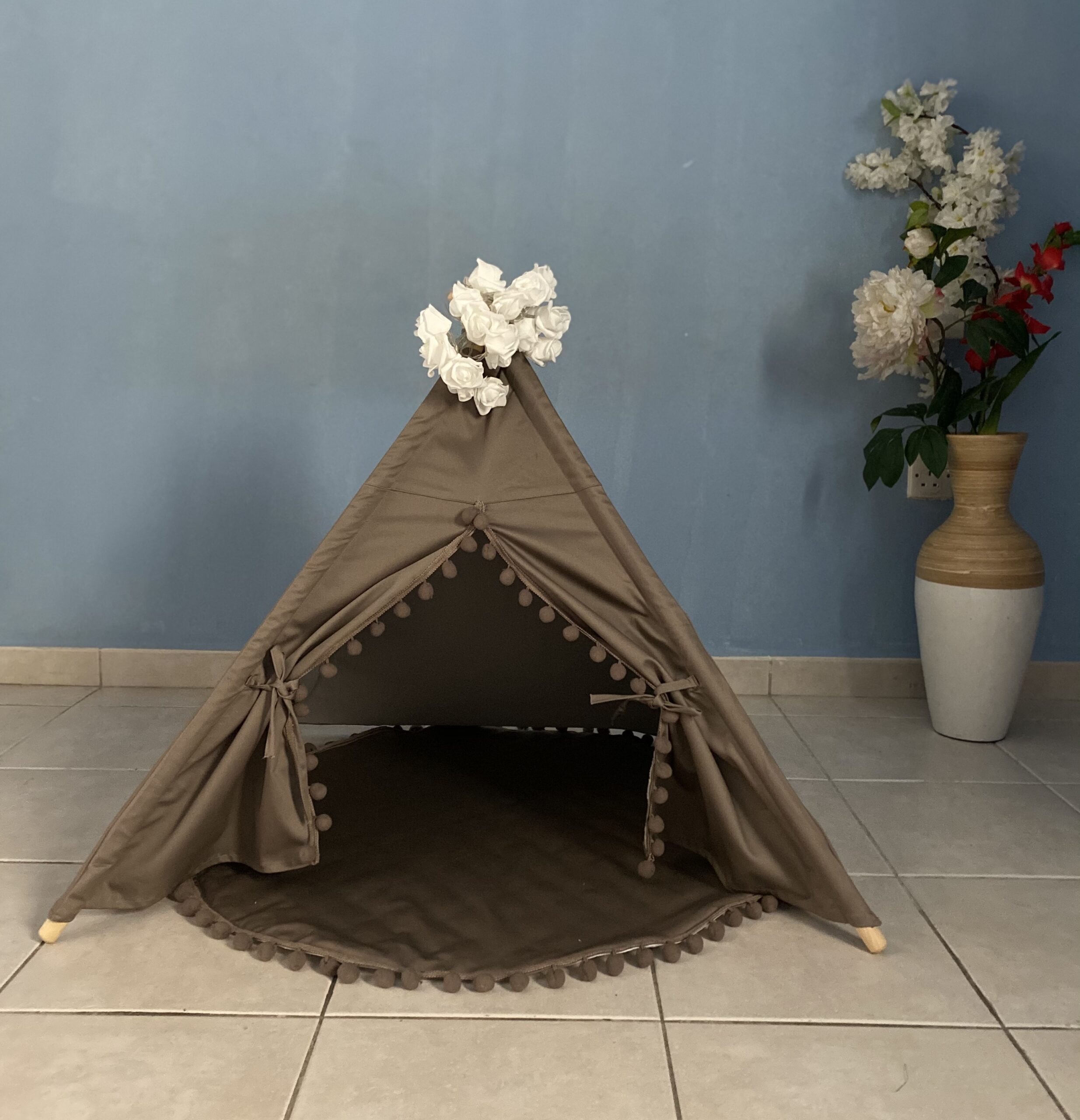 Pet Teepee with Mat