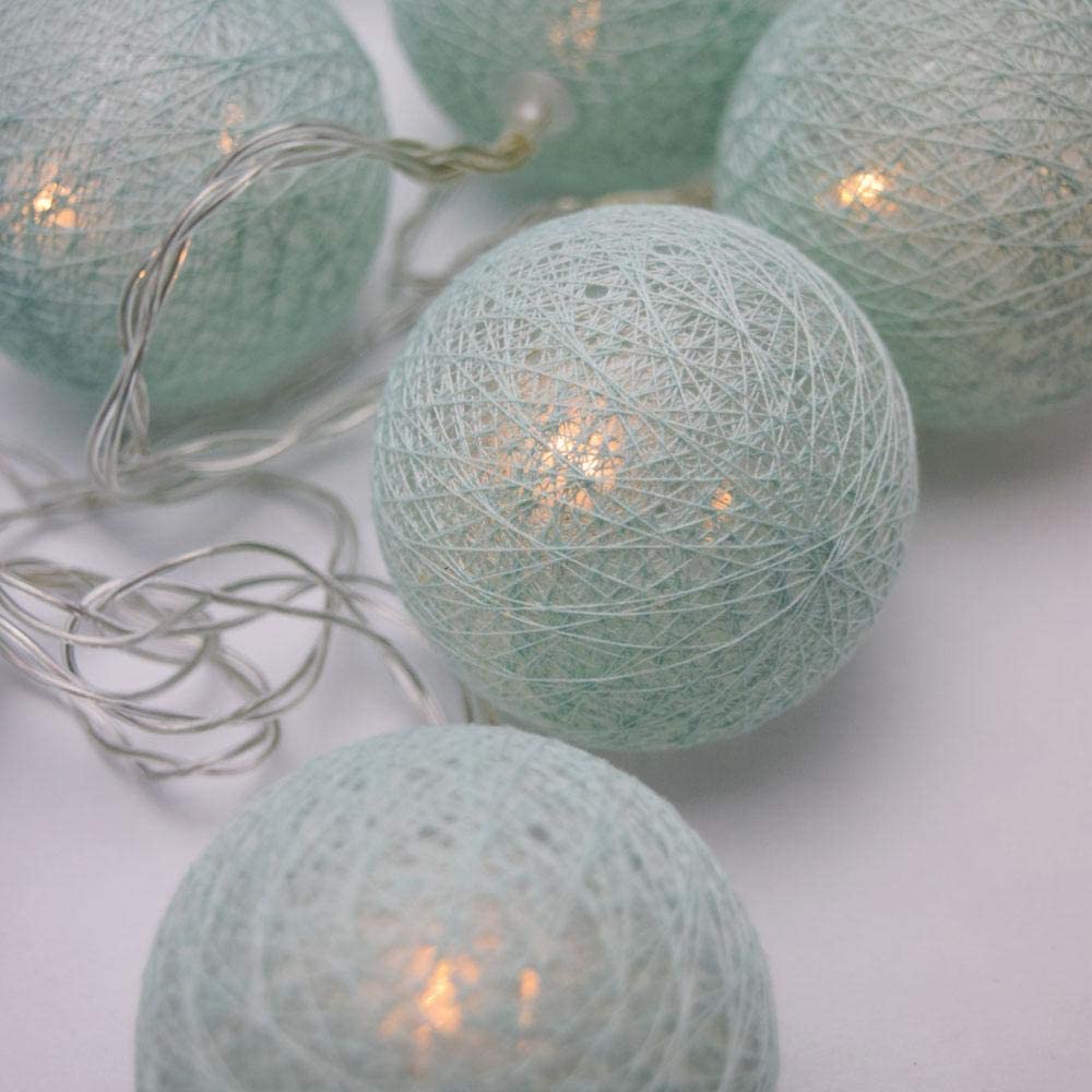 LED Cotton Thread Decoration Lights – Blue
