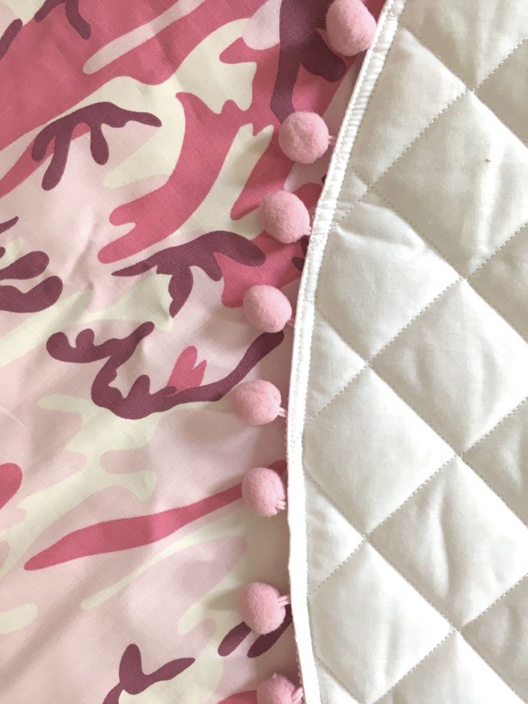 Baby Crawling  Play Mat – Pink