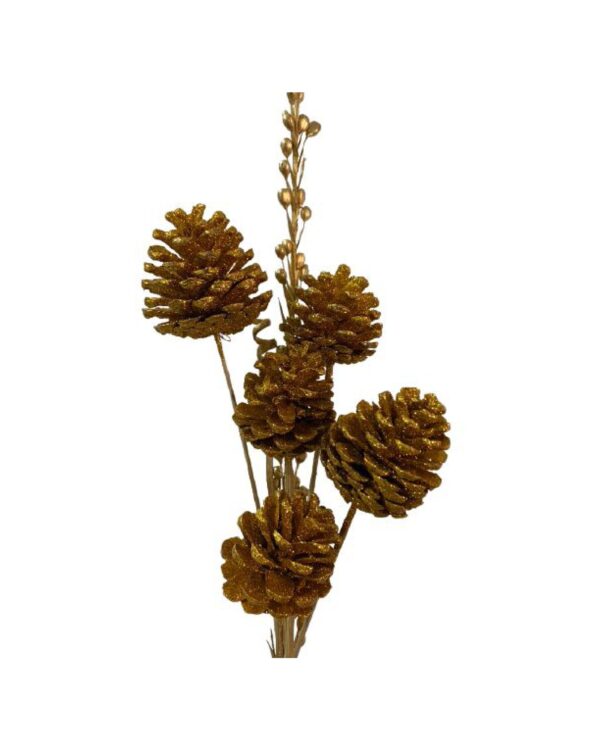 Dried Pine Cone Copper Sticks 10 pcs set for Vase