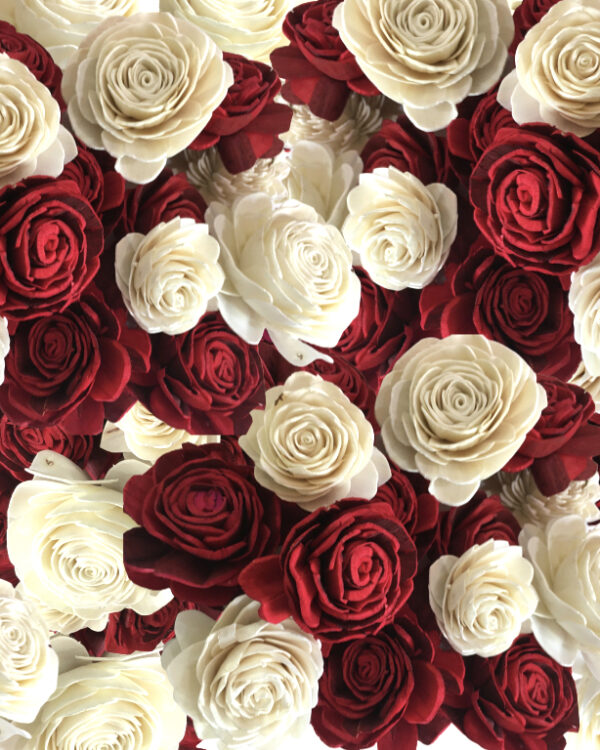 Assorted Rose Flowers Valentine Special  40 Pcs Set