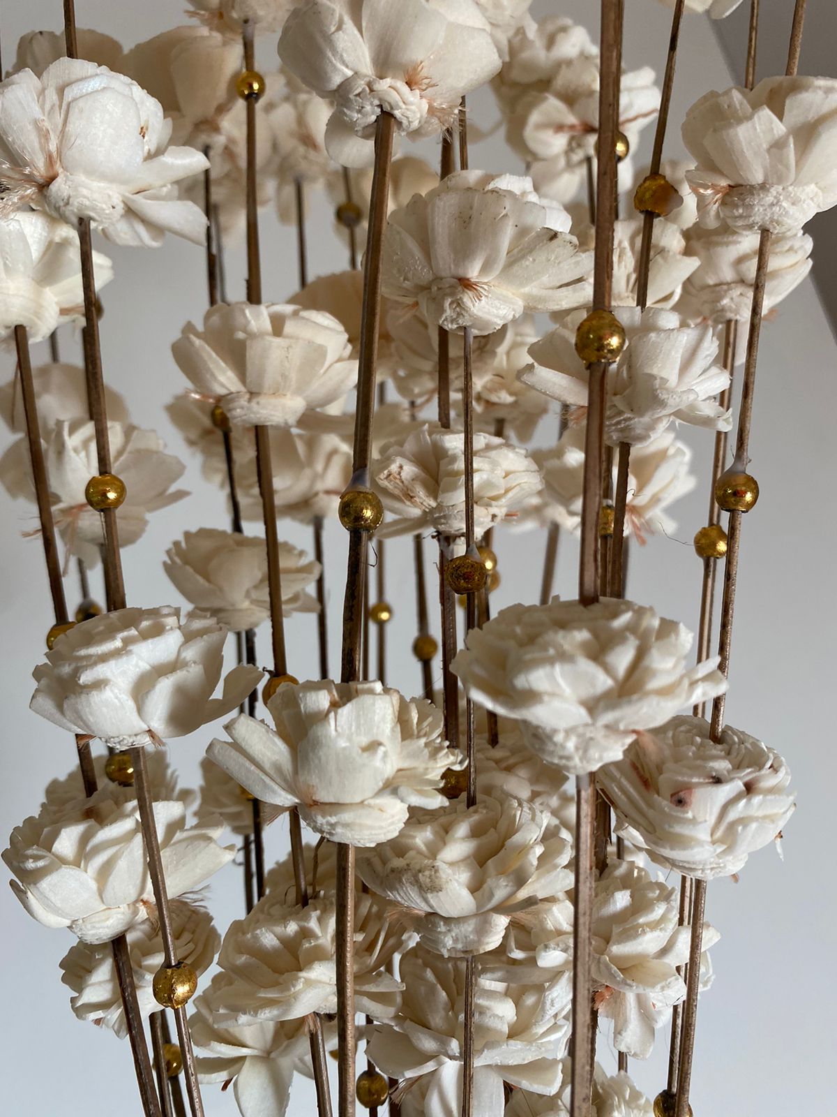 Coco White Flowers  Set of 10 Stems