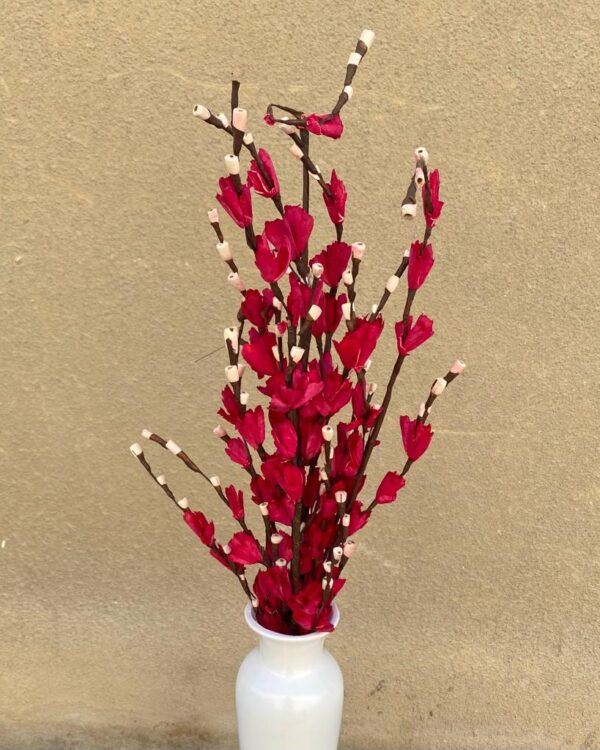 Lily Red Stem 10 Pcs Set Vase Filler