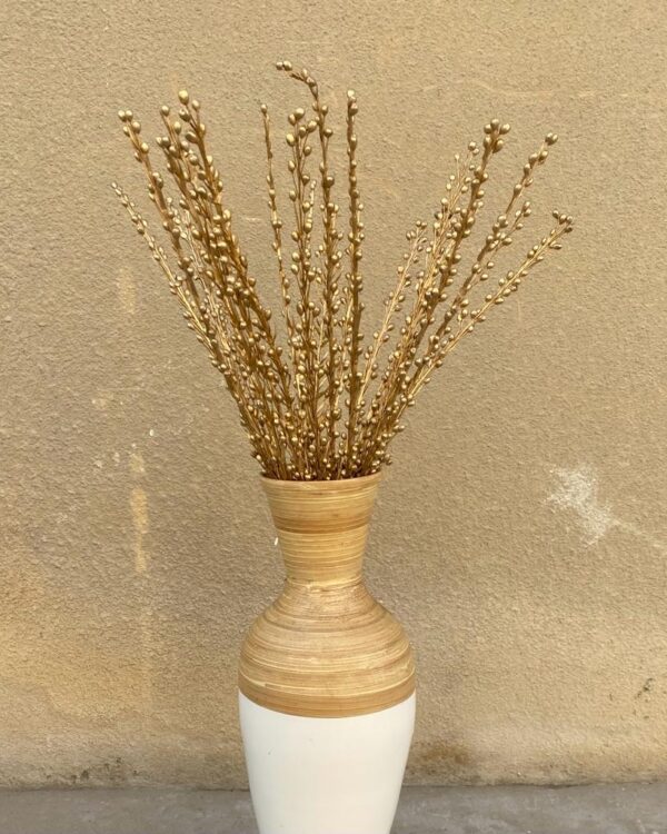 Pearl Golden Stem 10 Pcs Set Vase Filler