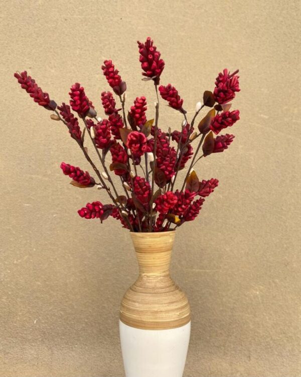 Pine Cone Stems 10 Pcs Set for Vase