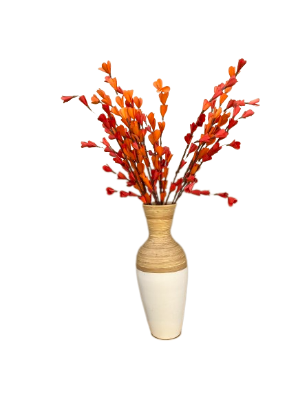 Palm Belle Rustic Orange Sticks 10 Pcs Set