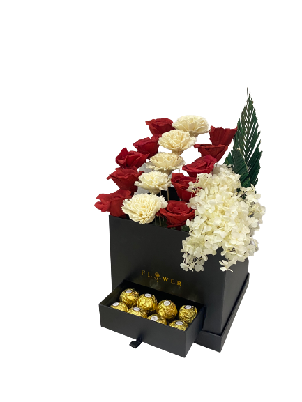 Soulmate Flowers Chocolate Box